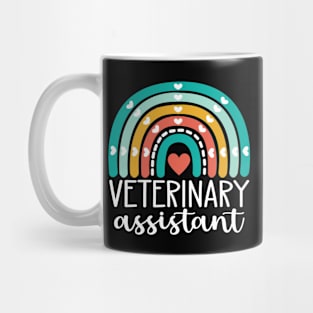 Veterinary Assistant Rainbow Mug